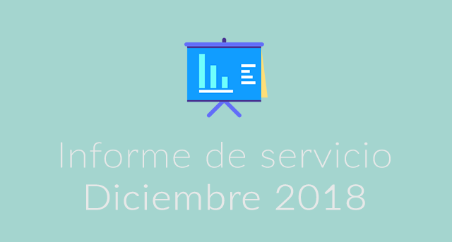 Informe de servicio diciembr 2018